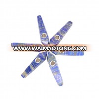 Wholesale Semi Precious Stone Natural Crystal Lapis Lazuli Stone Pipe smoking wand Healing