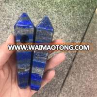 High quality natural lapis lazuli quartz tobacco stone pipe crystal smoking pipe for sale