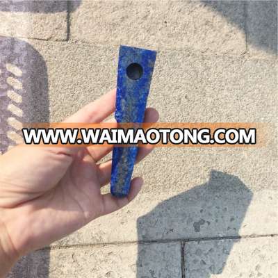 Natural lapis lazuli crystal quartz smoking tobacco pipe wholesale