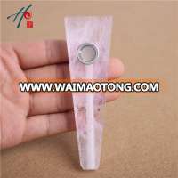 HJT Polished product quartz crystal weed pipe for healing